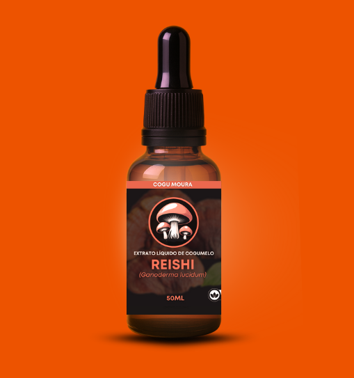 Extrato cogumelo reishi - cogu moura
